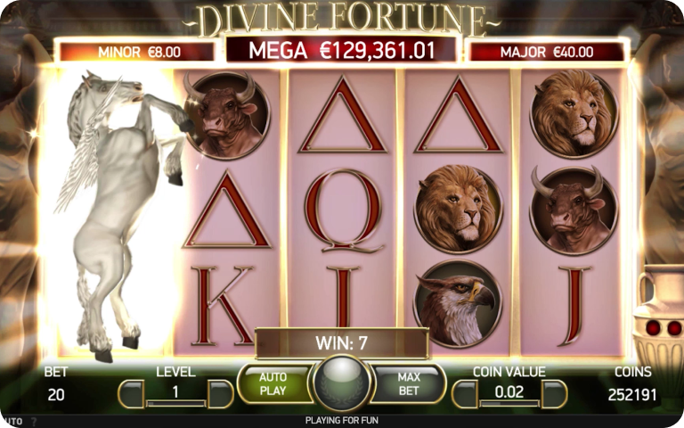 divine fortune slot game